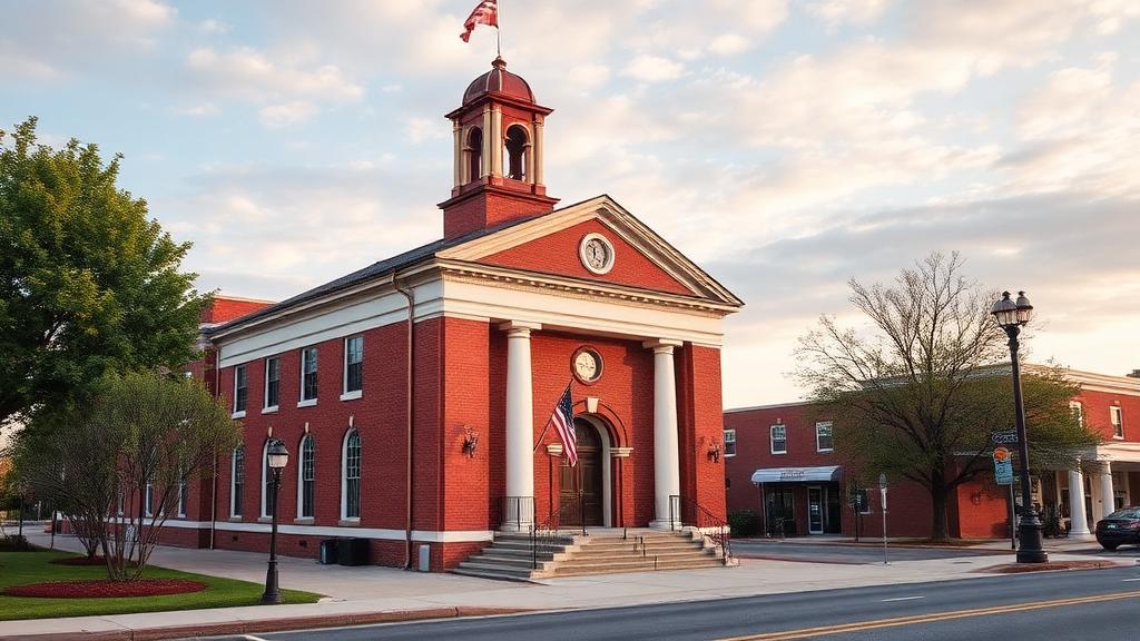 Carthage NC historic courthouse