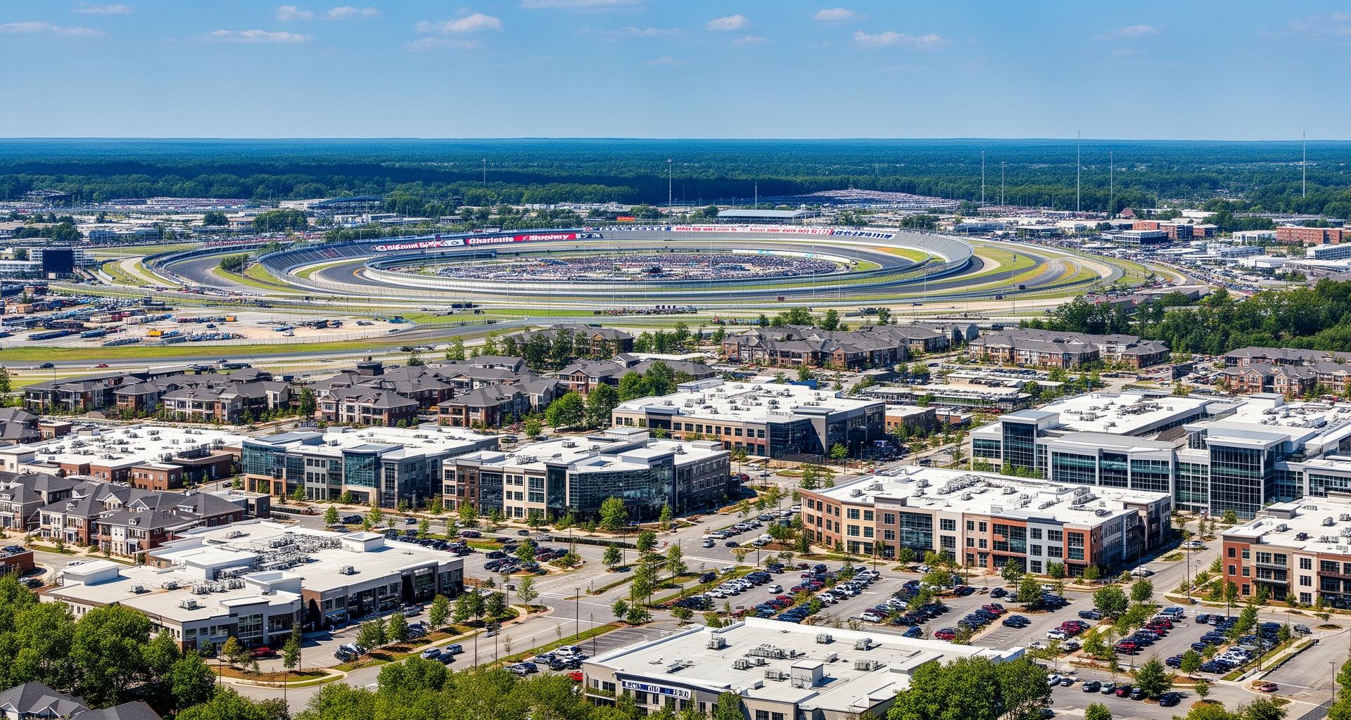 Concord NC motorsports city with Charlotte Motor Speedway area where home service contractors compete for Google Business Profile visibility