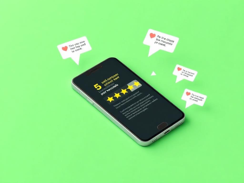 Chart showing the impact of reviews on local business visibility