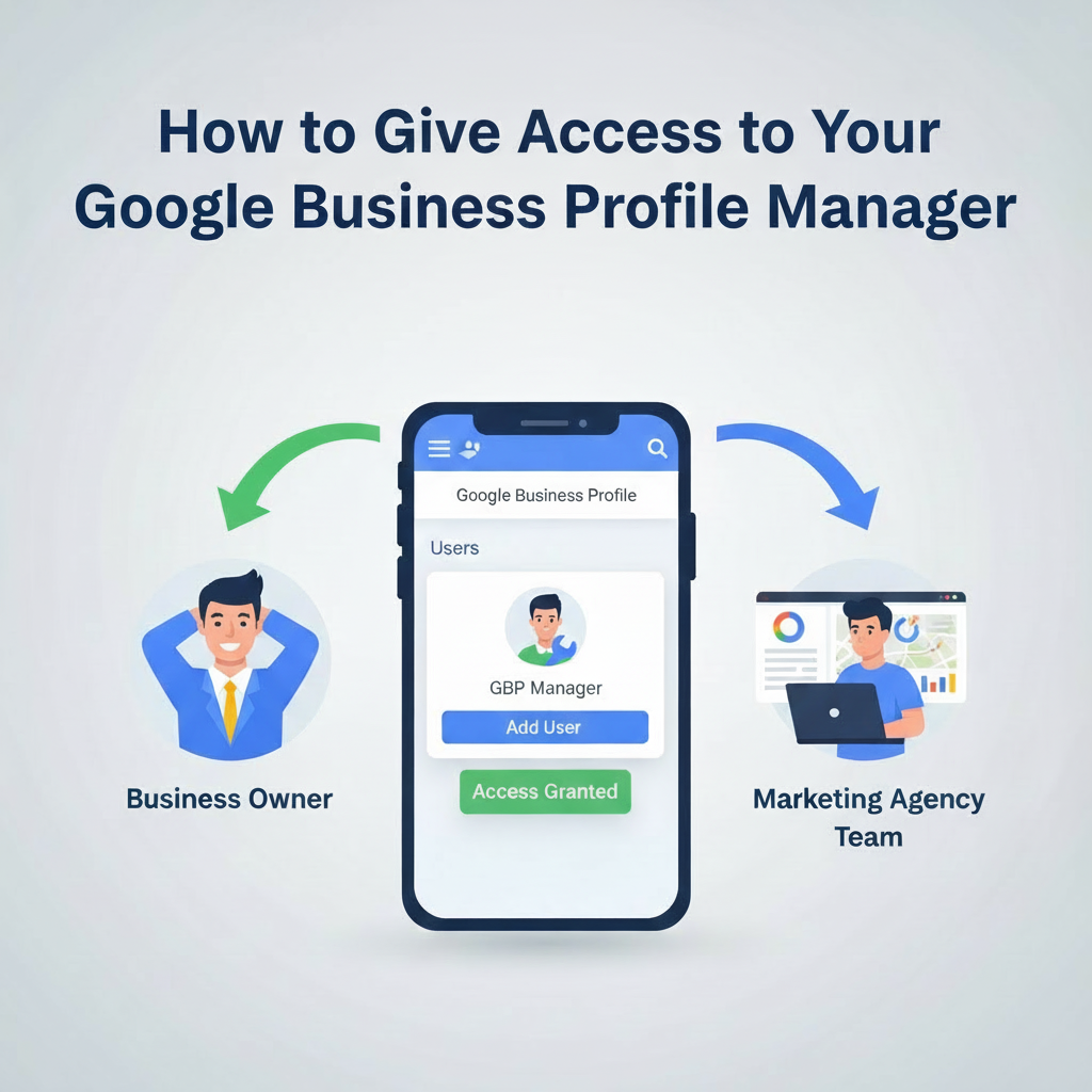 How to give access to your Google Business Profile Manager step by step guide